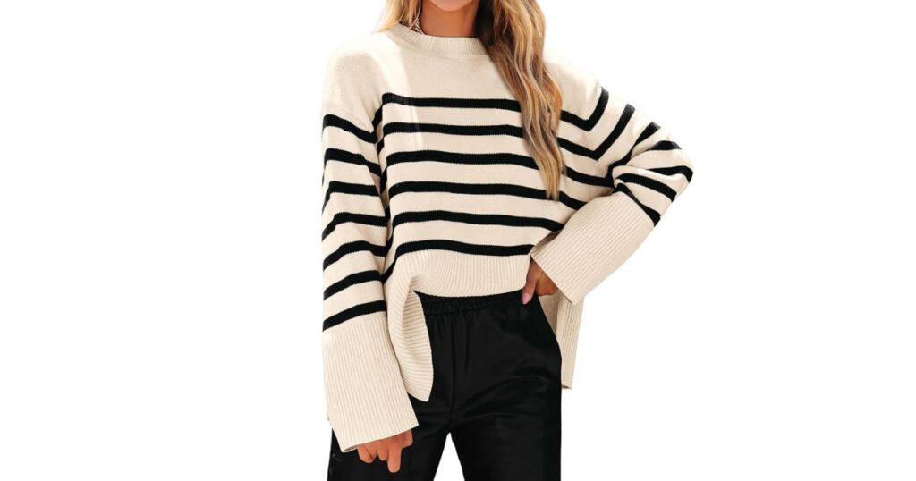 This Classic Striped Sweater Is a Closet Staple for Fall — Only $36