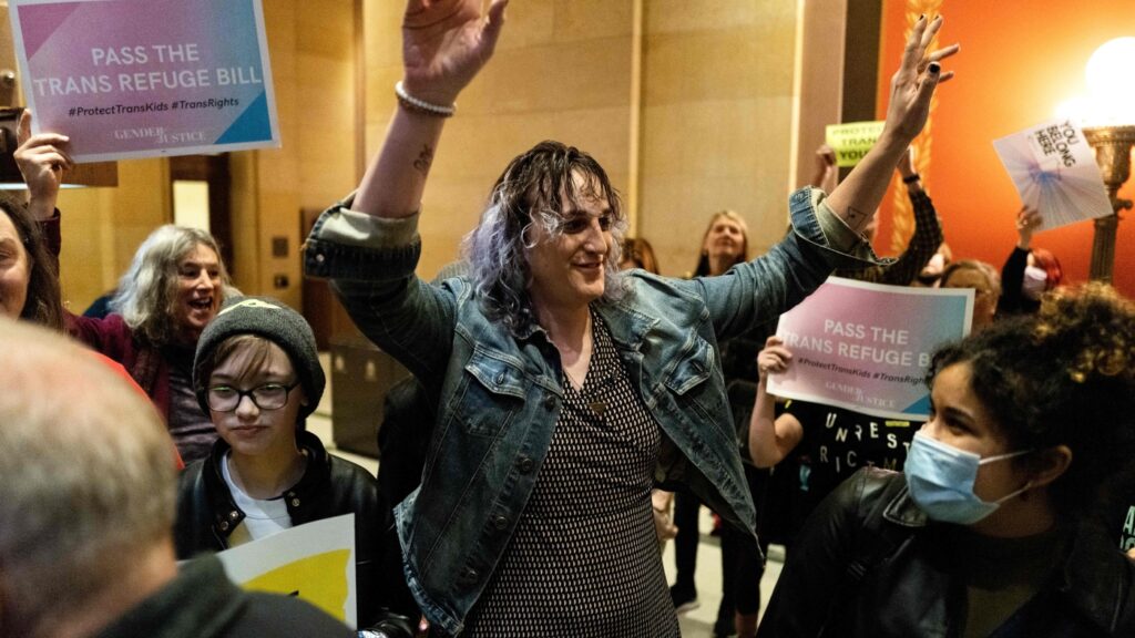 Tim Walz’s state became a ‘trans refuge.’ Here’s what that means : Shots