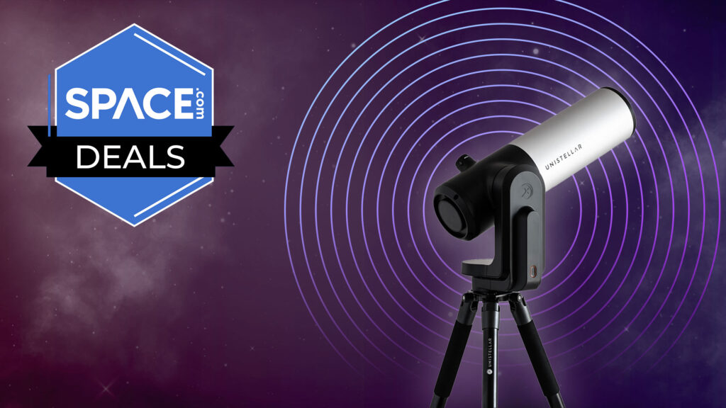 Gaze at the Orion Nebula together – eVscope 2 is $570 off for Father’s Day