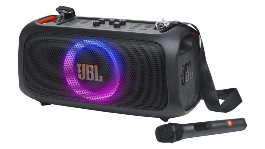 The JBL PartyBox Speaker With Built-in Lights and Wireless Mic Is at Its Lowest Price of the Year