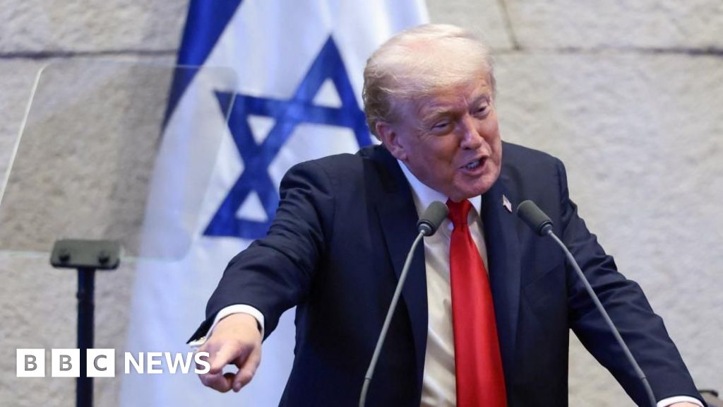 ‘Long and painful nightmare finally over,’ Trump tells Israel’s parliament