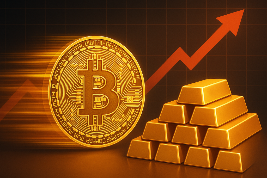 Bitcoin Price Surges To $113,000 As Gold And Silver Tank
