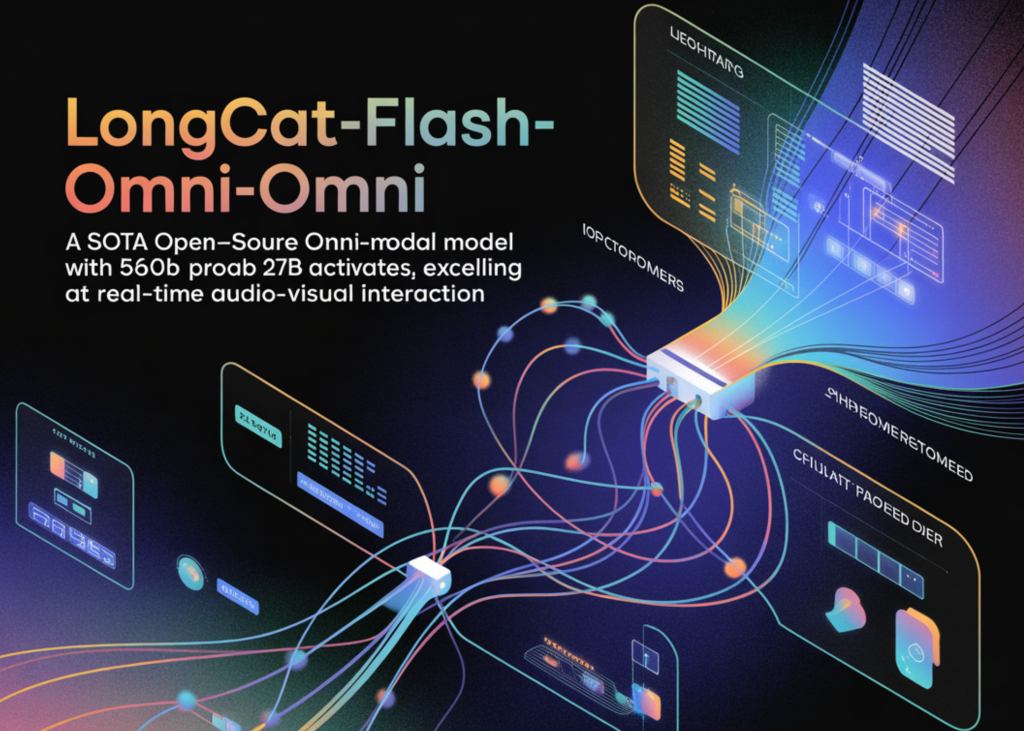 LongCat-Flash-Omni: A SOTA Open-Source Omni-Modal Model with 560B Parameters with 27B activated, Excelling at Real-Time Audio-Visual Interaction