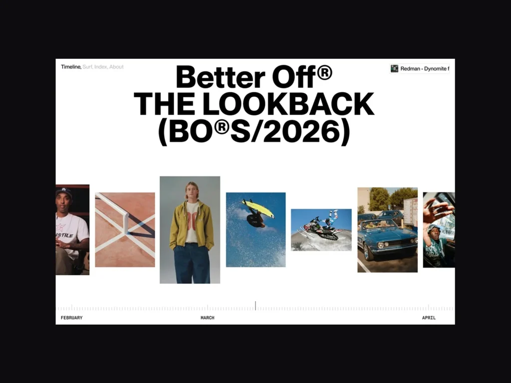 The Lookback: A Digital Capsule for Better Off® Studio’s Creative Past